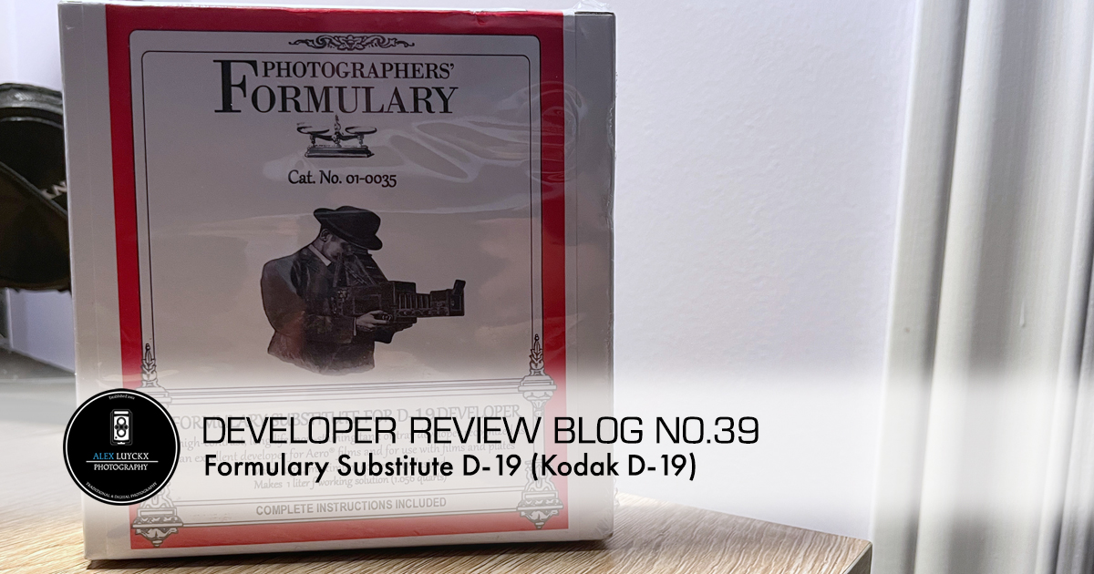 Developer Review Blog No. 39 – Kodak D-19 – Alex Luyckx | Blog