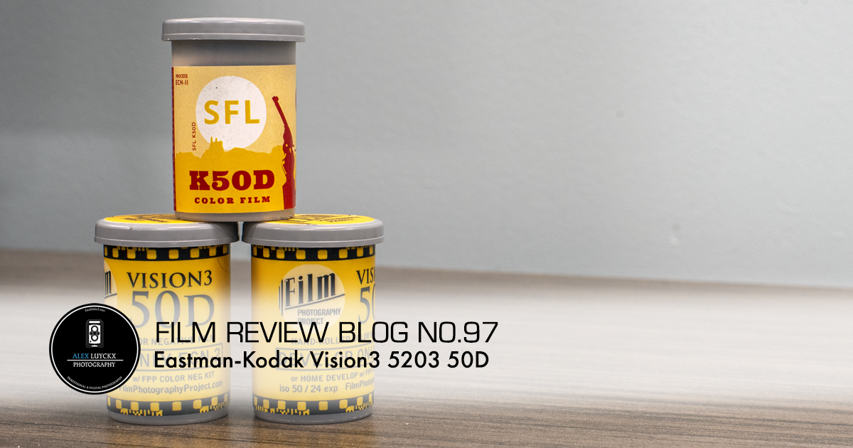 Film Review Blog No.97 Kodak Vision3 5203 50D Alex Luyckx Blog