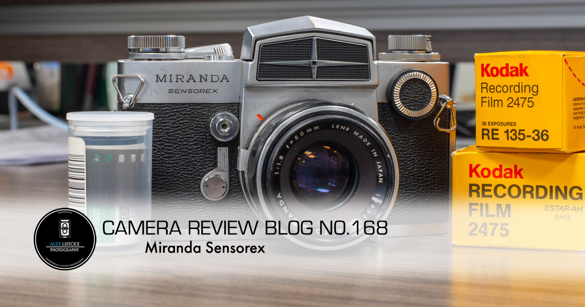 Camera Review Blog No. 168 – Miranda Sensorex – Alex Luyckx
